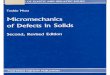 Mura - Micro Mechanics of Defects in Solids 2e (1987)