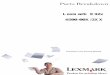 Manual de servicio Lexmark E32x Partes de ensamble
