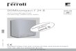 Ferroli Do Mi Compact F24B Installation Manual 47 267 37