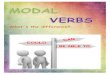 Modal Verbs, Can, Could or Be Able To