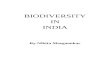 Biodiversity in India-project