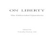 Ralf Dahrendorf - On Liberty