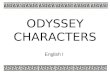 Odyssey Characters Part 2