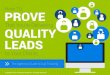 How to Prove That You're Delivering Quality Leads to Your Clients