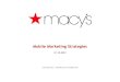 Macy's mobile strategy