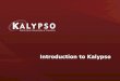 Introduction to Kalypso
