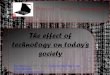 The effect of technology on today's society ppt