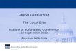 Digital fundraising the legal bits - Augustus Della-Porta - Bates, Wells and Braithwaite