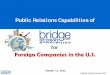 PR for Foreign Companies in the U.S. Market