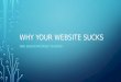 Why Your Website Sucks