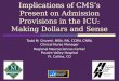 Implications Of Cm Ss Present On Admission (Poa) Provisions Making Dollars And Sense