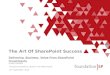 The Art of SharePoint Success - Congres SharePoint 2012 Keynote