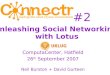 UK Lotus User Group - Connectr Presentation