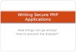 secure php