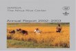 AfricaRice Annual Report 2002-2003