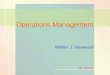 Chap 4 operation management