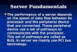 Server Motherboard & Chipset Design
