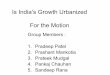 India's Growth is Urbanized - Sandeep