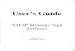 68216572 Wanco Users Guide Ntcip Message Sign Software Dec 2004