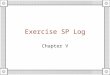 Exercise Sp Log
