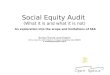Social Equity Audit