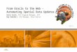 From Oracle to the Web - Automating Spatial Data Updates