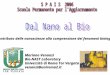 Il contributo delle nanoscienze alla comprensione dei fenomeni biologici Mariano Venanzi Bio-NAST Laboratory Università di Roma Tor Vergata venanzi@uniroma2.it