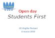 Open day Students First IIS Virgilio Floriani 6 marzo 2010