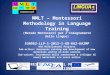 MMLT – Montessori Methodology in Language Training (Metodo Montessori per lInsegnamento delle Lingue) 530963-LLP-1-2012-1-GR-KA2-KA2MP KA2 Multilateral