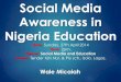 Social media and education