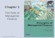 Chapter 1 role of managerial finance