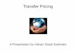 Transfer Pricing   Vikram Sankhala