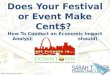 Does Your Festival or Event Make Cent$ - Missouri Main Street