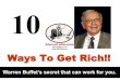 10 secrets of making money by warren buffet