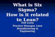 What is-six-sigma