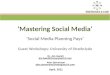 CM2 Class Social Media Strategy Development