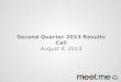 Second Quarter 2013 MeetMe Earnings Presentation
