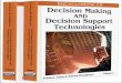Encyclopedia of decision making and decision support technologies