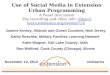 Social Media in Urban Cooperative Extension Programs