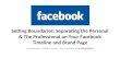 Facebook Speech for Mediabistro: Separating the personal from professional