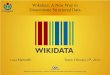 Wikidata: A New Way to Disseminate Structured Data