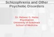 Schizophrenia & other psychotic disorder