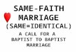 Same faith marriage