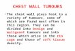 Tumours of chest wall