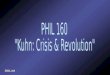 P160 Kuhn classroom Lecture 2