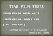 Tear film test