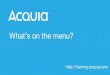 What’s on the Menu? A Full Course of Drupal’s Menu System