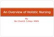 An overview of holistic nursing