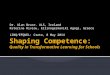 Shaping Competence: Quality on transformative learning for schools