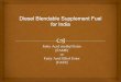Diesel blendable supplement fuel